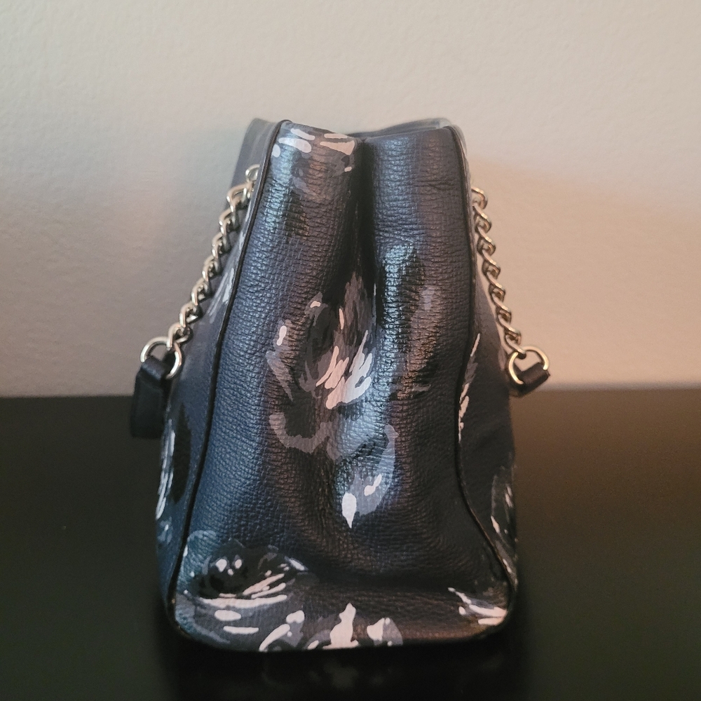 Kate Spade Briar Lane Night Rose Meena Satchel - Picture 5 of 13